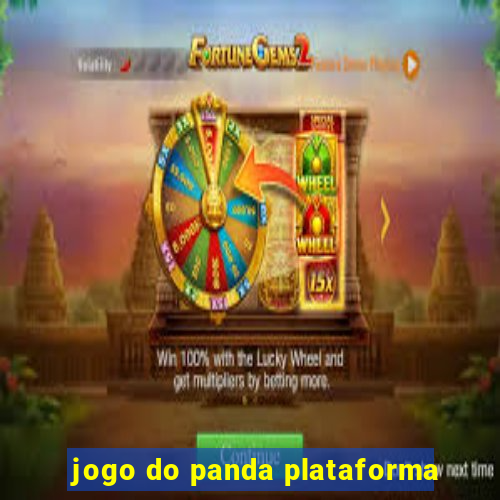 jogo do panda plataforma